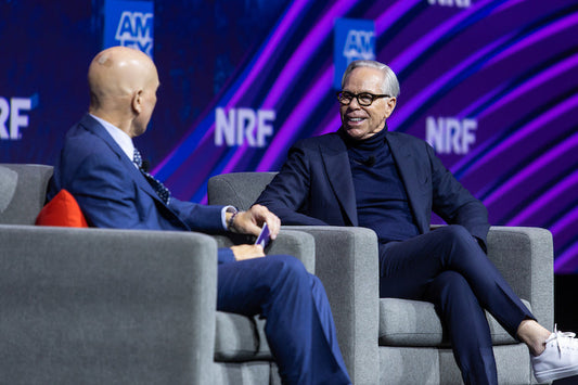 【NRF 25 vol.1】「トミー ヒルフィガー」の創設者であるトミー・ヒルフィガー氏がリテールビッグショーの基調講演に登壇